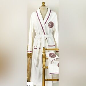 Personalized Initial Lyra Bathrobe initial v